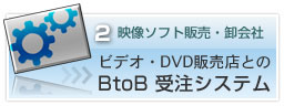 Btob WEB受注システム：映像ソフト販売・卸会社導入事例